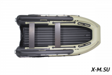 Лодка надувная REEF TRITON 400 S-Max с интегрированным фальшбортом