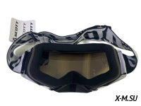 Очки мотокросс SCOTT XD3-42 коробка цв. оправы Черно-белый цв. стекла Синий матовый