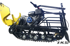 Мотобуксировщик РЫБАК PKD 13 л.с. (длинная база 1430мм)