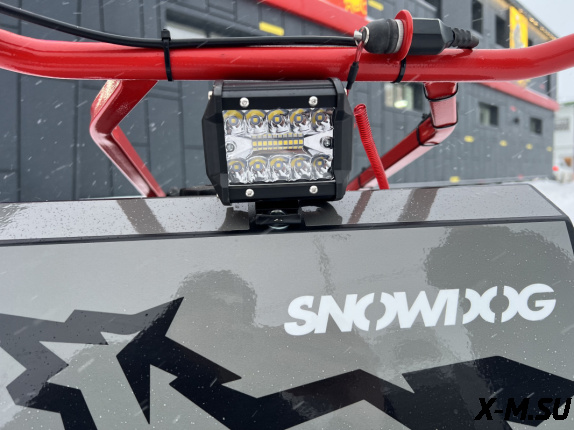 Мотобуксировщик EX-MOTO SNOWDOG S380 8л.с.