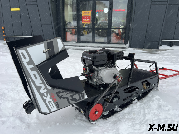 Мотобуксировщик EX-MOTO SNOWDOG S380 8л.с.