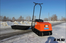 Мотобуксировщик Полкан мини 500К 15